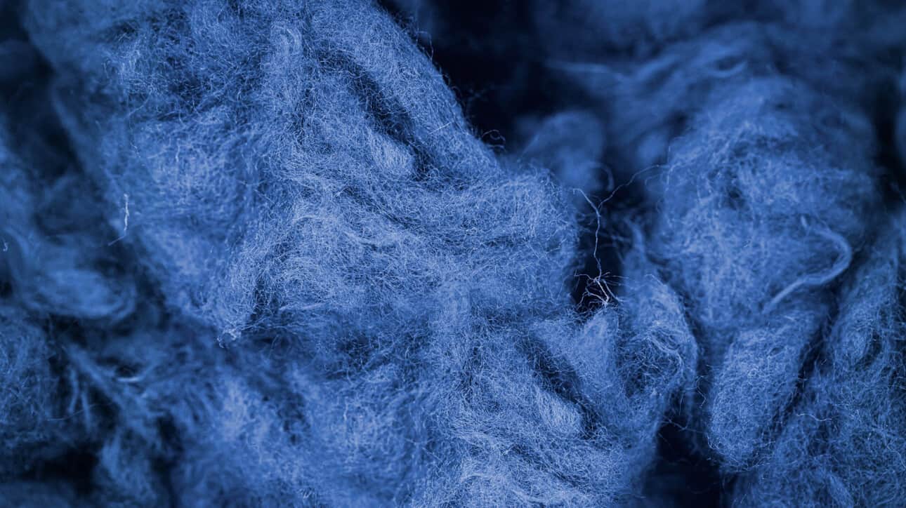 blue wool.